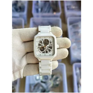 Rado Watch True Square Automatic Ceramic White-Silver For Men (SL204) (Copy)