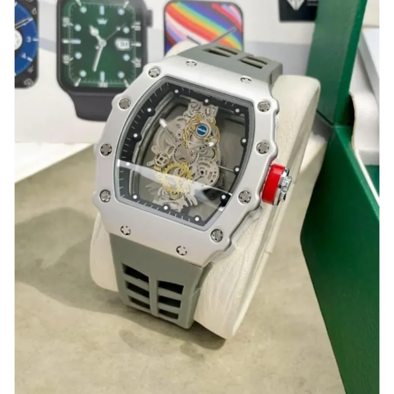 Richard Mille Watch Open Heart Swiss For Men (SW1070)