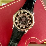 Roger Dubuis Watch Rose Gold Black For Men (FIT116)