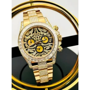 Rolex Oyster Watch Perpetual Tiger Gold For Men (CSO1648)