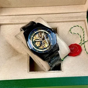 Rolex Watch Automatic Full Black For Men (BSF517)