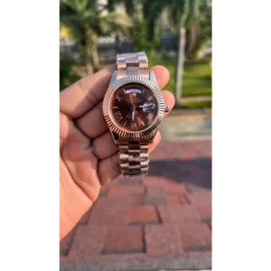 Rolex Watch Day Date For Men (SS112)