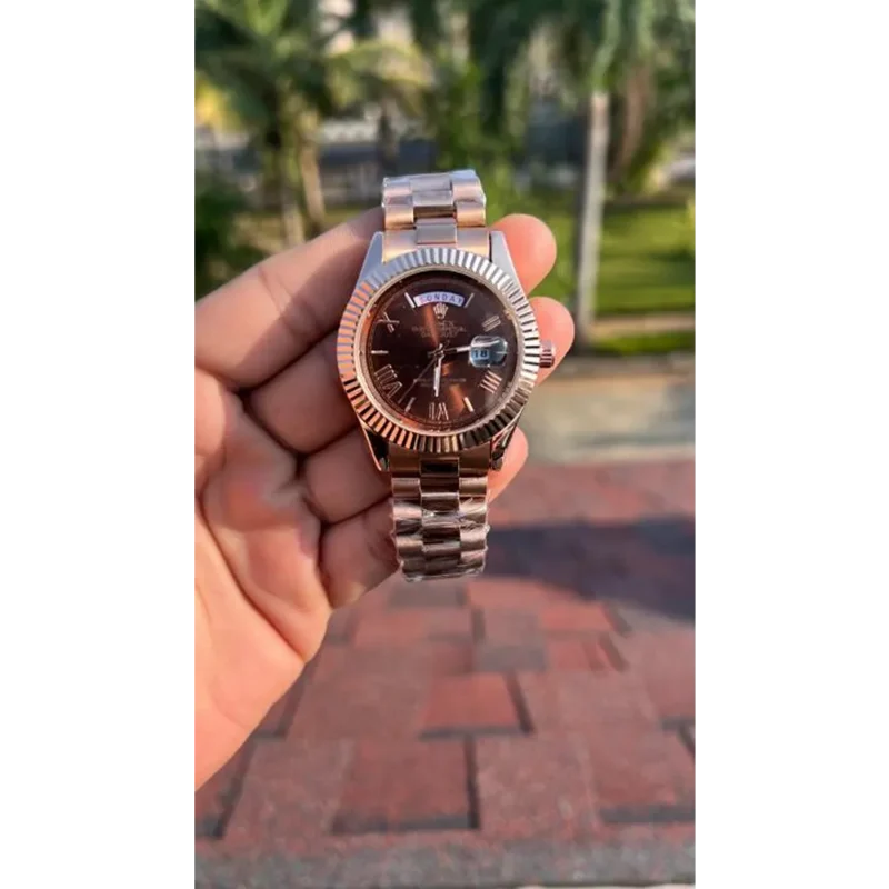 Rolex Watch Day Date For Men (SS112)