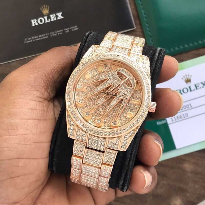 Rolex Watch For Men Full Diamond Edition (SG-35)