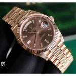 Rolex Watch Full Chocolate Dial For Men (SL817)