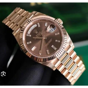 Rolex Watch Full Chocolate Dial For Men (SL817)
