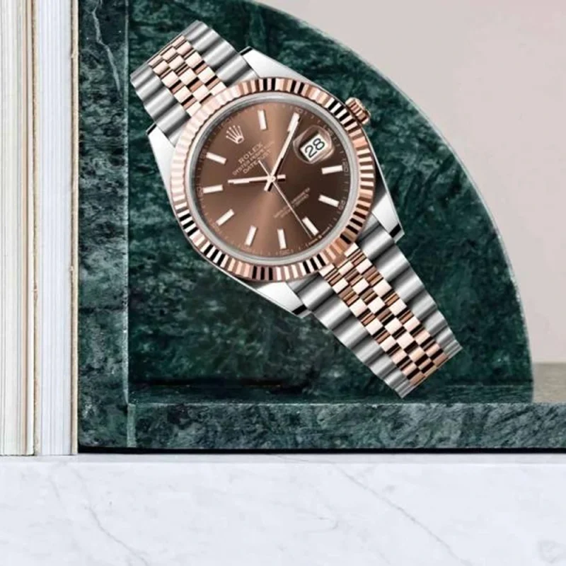 Rolex Watch Full Chocolate For Men (SL818)