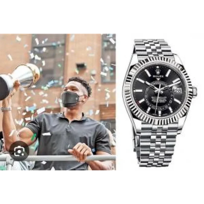 Rolex Watch Sky-Dweller Black For Men (SUP283)