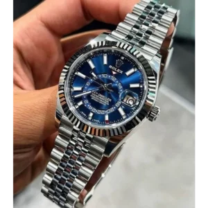 Rolex Watch Sky-Dweller Blue For Men (SS104)