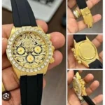 Rollex Watch Eye Of The Tiger Celebrity Wear For Men (SW1276)