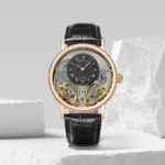 Stylish Breguet Double Engine Watch Black Copper For Men (SG2681)