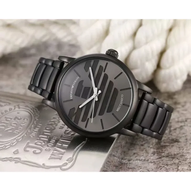 Stylish Emporio Armani Meccanico Watch Eagle For Men (LAB1466)