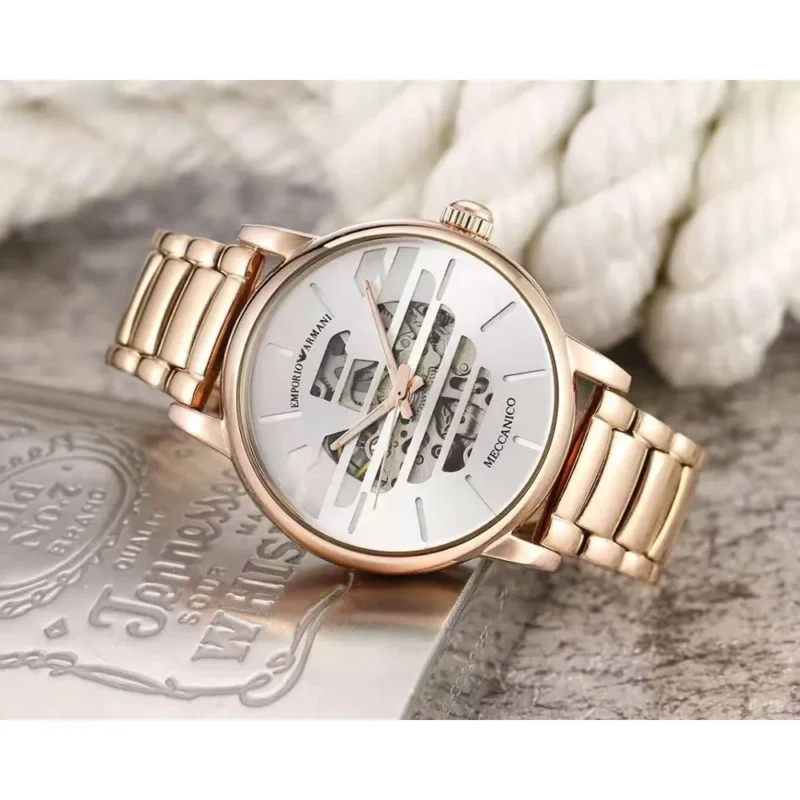 Stylish Emporio Armani Meccanico Watch For Men (LAB1433) (Copy)