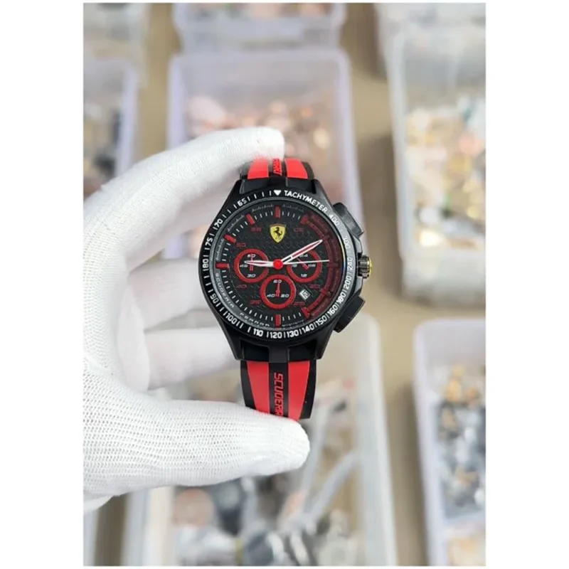 Stylish Ferrari Scuderia Watch For Men (FT918)