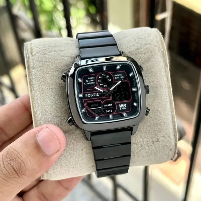 Stylish Fossil Bronson Watch For Men (LAZ622)