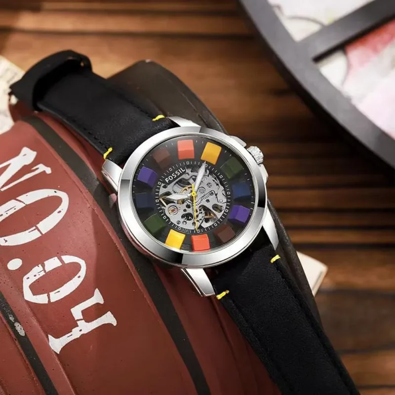 Stylish Fossil Grand Multi Skeleton Watch Automatic For Men (SL903)