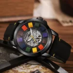 Stylish Fossil Grand Multi Skeleton Watch Automatic For Men (SL909)