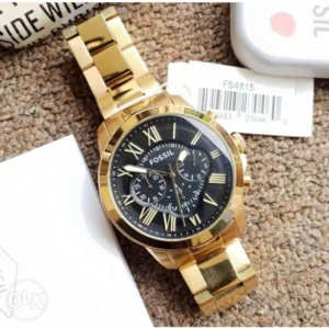 Stylish Fossil Grant Watch For Men (FT914)