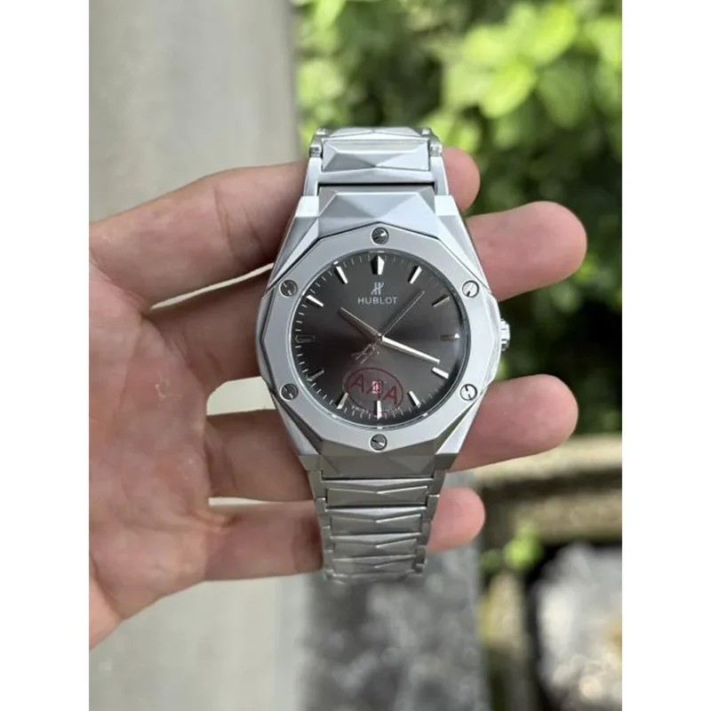 Stylish Hublot Big Bang Watch Metal Silver For Men (FT844)