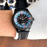 Stylish Jacob & Co Watch Full Black Blue For Men (SG1496)