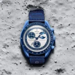 Stylish Omega Swatch Watch Blue For Men (MGC93)