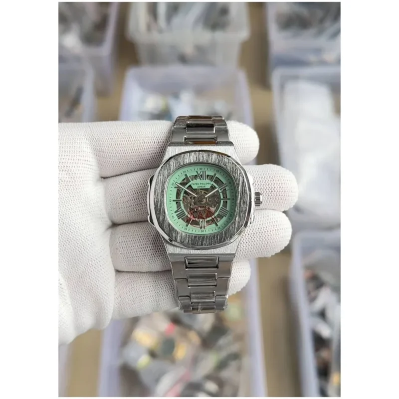 Stylish Patek Philippe Skeleton Watch Automatic For Men (CSO1657) Stylish Patek Philippe Skeleton Watch Automatic For Men (CSO1657)