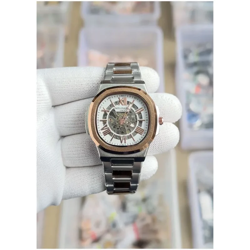 Stylish Patek Philippe Skeleton Watch Automatic For Men (LAB1555)