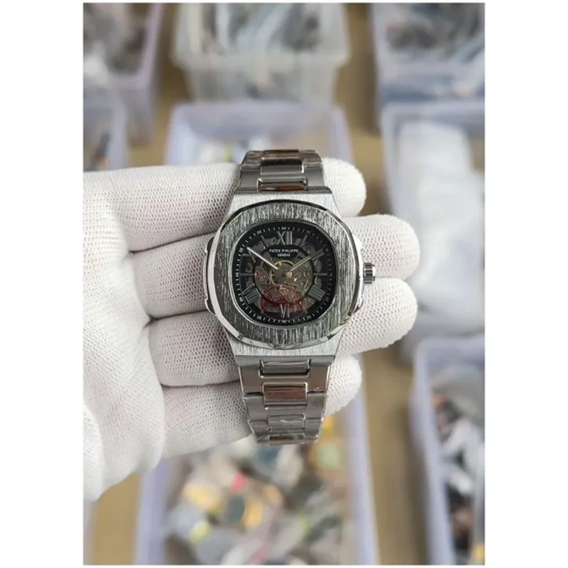 Stylish Patek Philippe Skeleton Watch Automatic For Men (SG1310)
