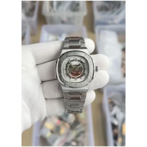 Stylish Patek Philippe Skeleton Watch For Men (BOT929)