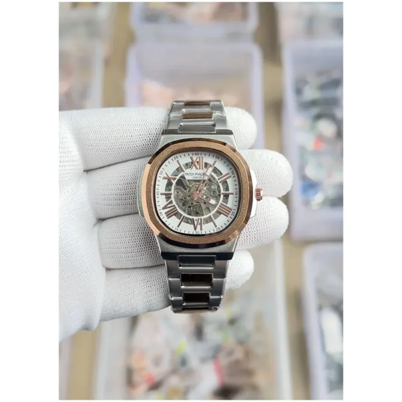 Stylish Patek Philippe Skeleton Watch For Men (SL948)