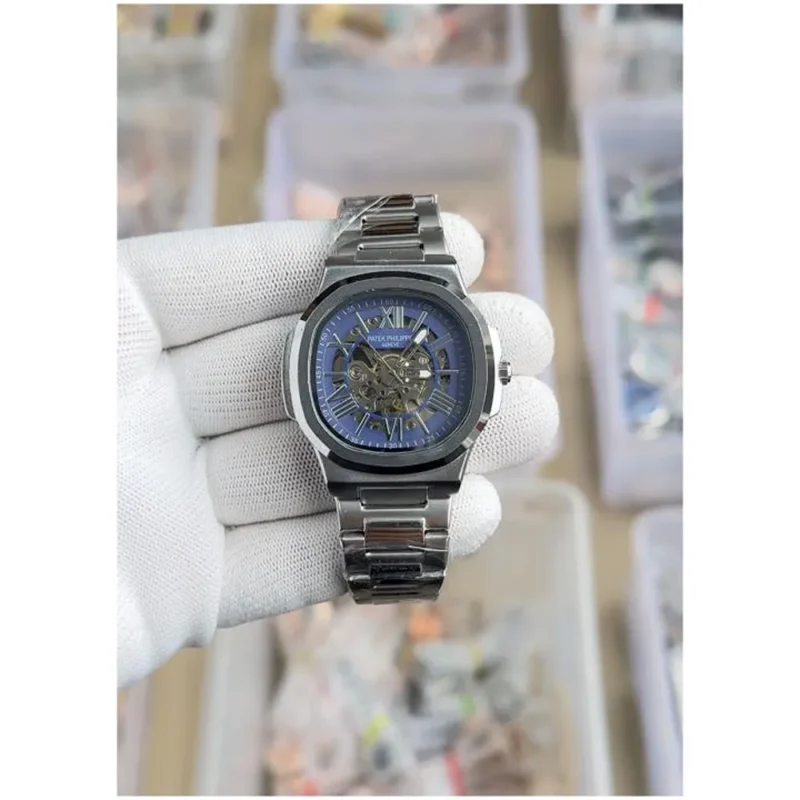 Stylish Patek Philippe Skeleton Watch For Men (SL949)