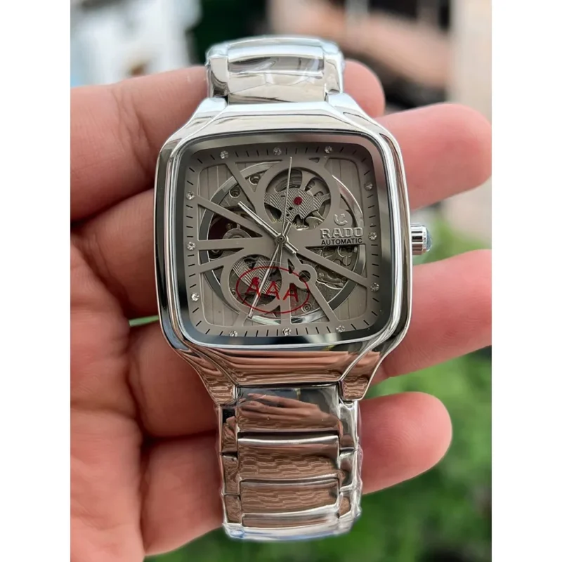 Stylish Rado Automatic Watch Silver Grey For Men (MGC108)