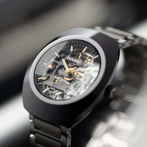 Stylish Rado Diastar Skeleton Watch for Men (LAB1637)