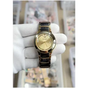 Stylish Rado Jubile Watch Gold Black Gold For Men (FT883)
