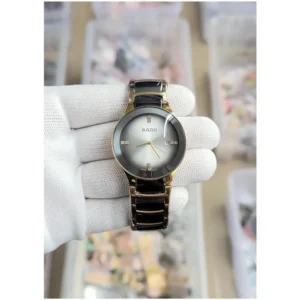 Stylish Rado Jubile Watch Gold Black Silver For Men (FT888)
