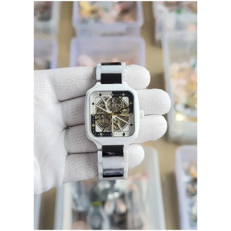 Stylish Rado True Square Watch Automatic Ceramic For Men (FT846)