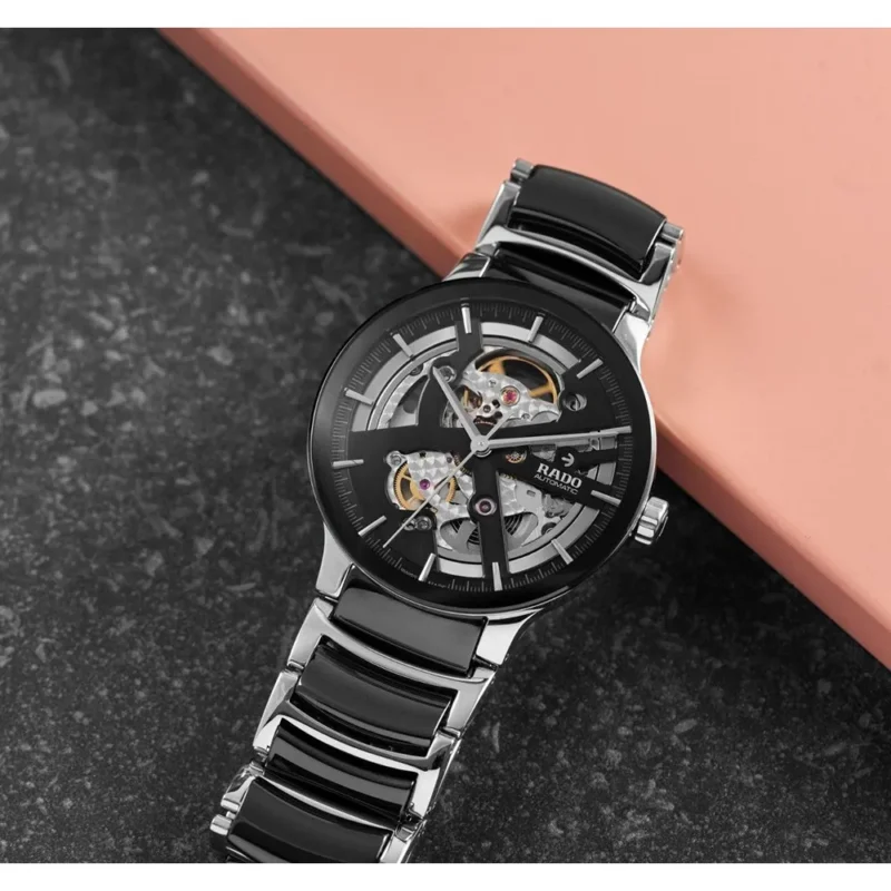 Stylish Rado Watch Centrix Automatic Open Heart For Men (LAB1589)