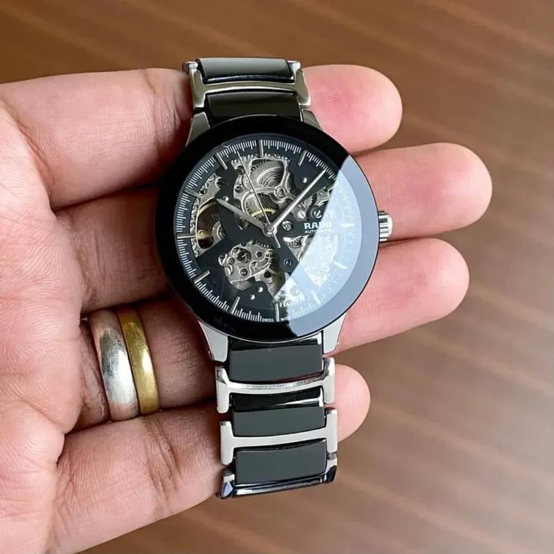 Stylish Rado Watch Centrix Automatic Open Heart For Men (LAB1589)