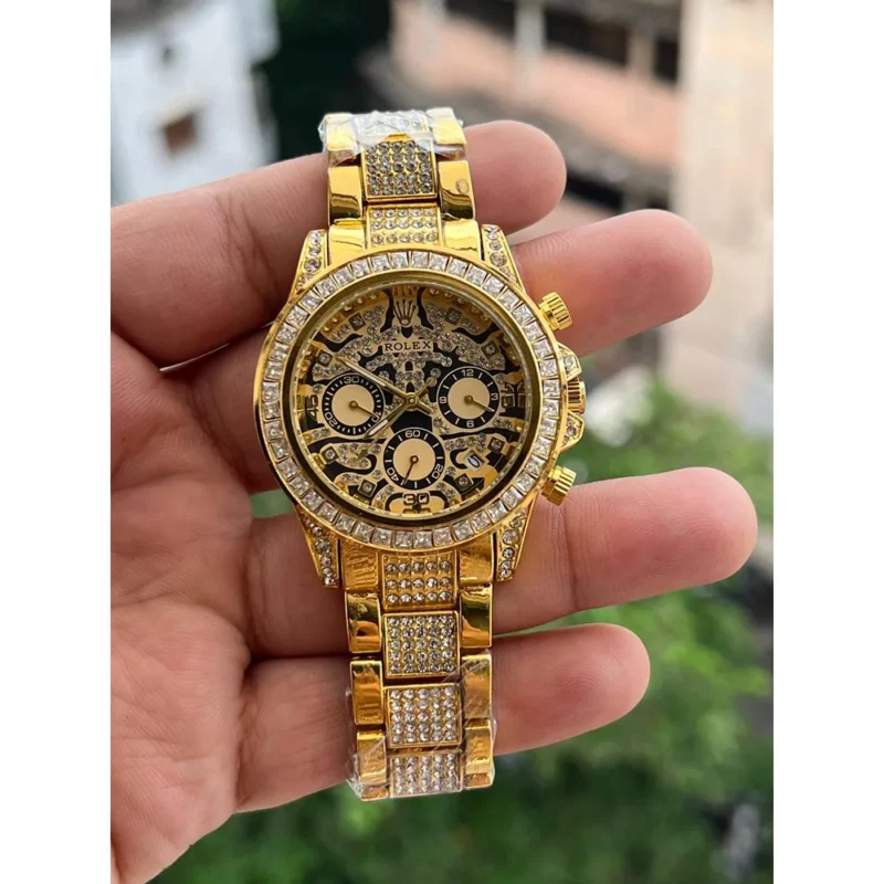 Stylish Rolex Tiger Watch For Men (MGC155) Stylish Rolex Tiger Watch For Men (MGC155)