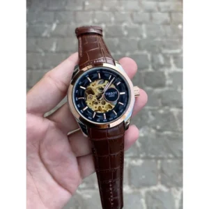 Stylish Tissot Skeleton Automatic Watch For Men (BOT874)