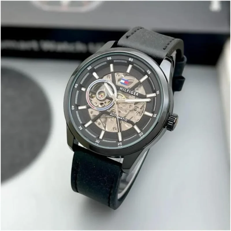Stylish Tommy Hilfiger Automatic Watch For Men (BOT943)
