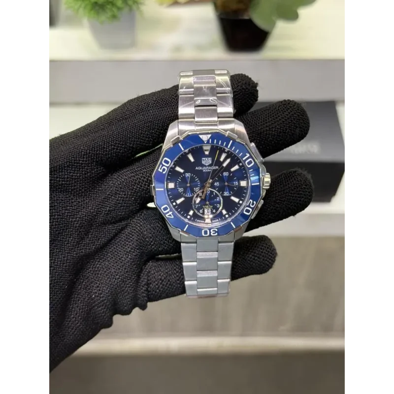 Tag Heuer Watch Aquaracer Calibre 5 Chronograph For Men (SW1096)