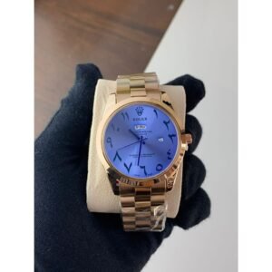 Trending Men Rolex Watch Stainless Steel Arabic Watch (SG-22934)