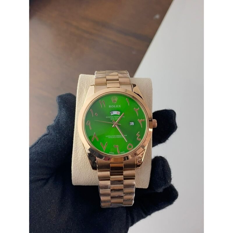 Trending Men Rolex Watch, Stainless Steel Arabic Watch (SG-229366)