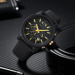 Trendy Armani Exchange Watch Gunmetal For Men (FT1313)