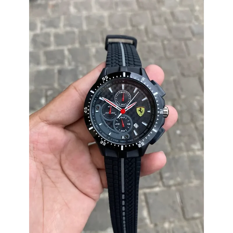 Trendy Ferraari Scuderia Watch For Men (SHH3761)
