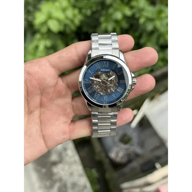 Trendy Fossil Grant Watch Automatic Open Back For Men (FT1377)