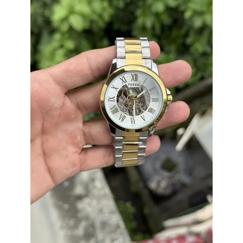 Trendy Fossil Grant Watch Open Back For Men (FT1375)