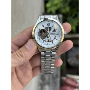 Trendy Seiko Automatic Watch All Working Open Back For Men (FT1387)