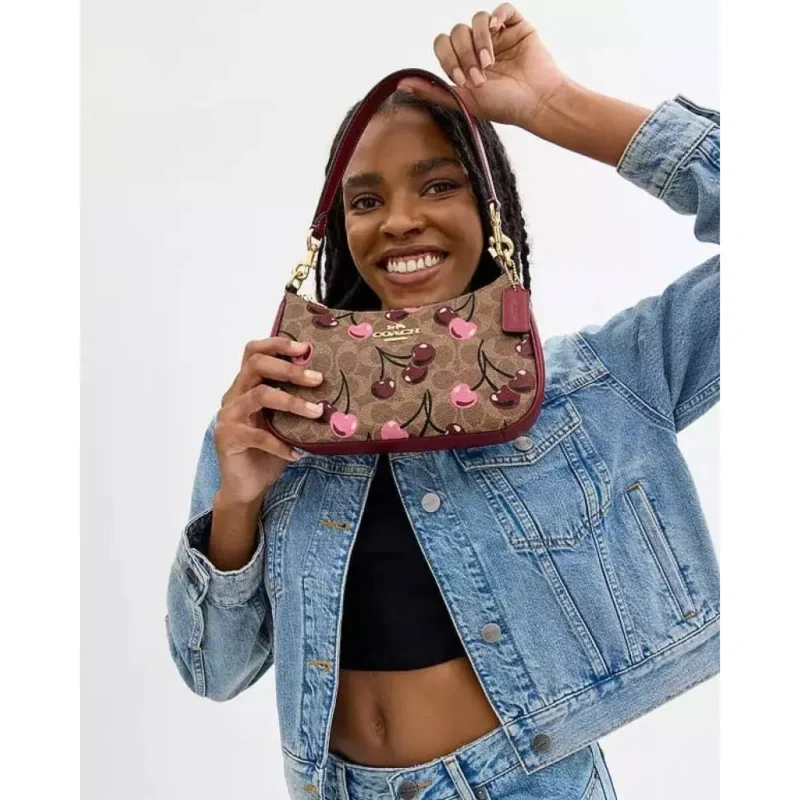 Trendy Coach Teri Shoulder Bag With Og Box & Dust Bag For Women (CSO1441)